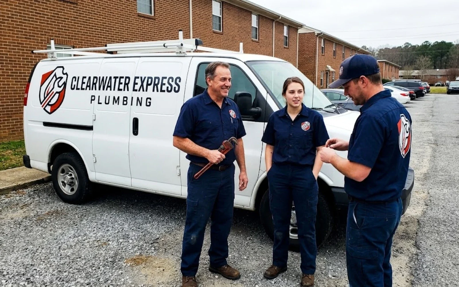Clearwater Express Plumbing technician