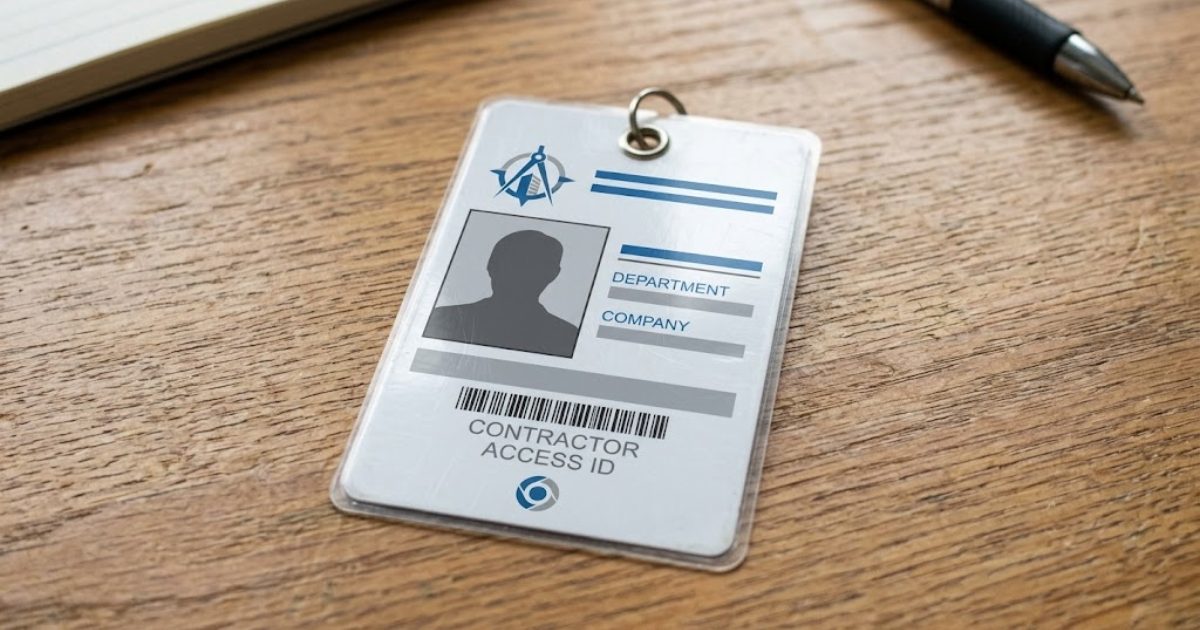 Contractor license and credential theme